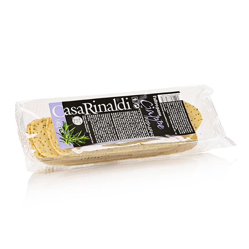 Ciabattine, mit Rosmarin, Casa Rinaldi - flache Brotteigfladen, 140 g