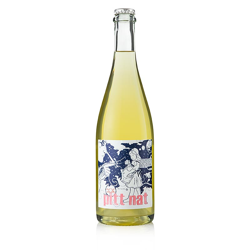 2019er "Pitt nat blanc", Perlwein, trocken, 11 % vol., Pittnauer, BIO, 750 ml