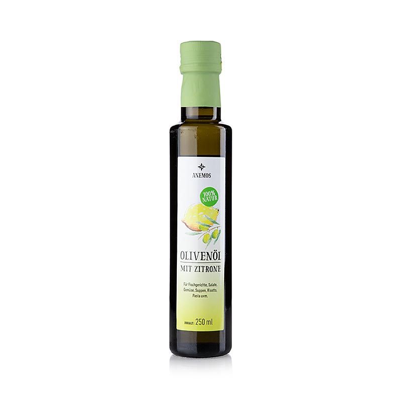ANEMOS Olivenöl mit Zitrone, 250 ml (früher Liokarpi), 250 ml