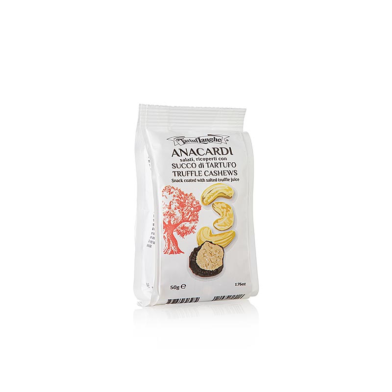 Tartuflanghe Barsnack Cashewkerne mit Trüffelsaft überzogen, 50 g