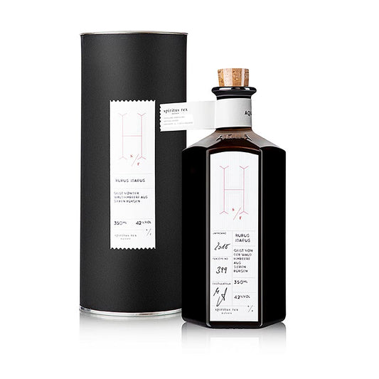 Spiritus Rex Rubus Idaeus, Geist von Waldhimbeeren aus Siebenbürgen, 42 % vol., 350 ml