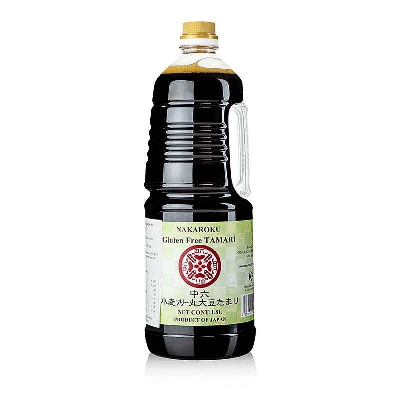 UMAMI - Sojasauce - Tamari, Nakaroku, glutenfrei, Japan, 1,8 l