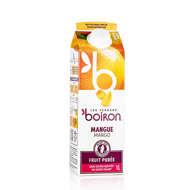 Boiron Mango Püree, pasteurisiert, 100% Frucht, 1 l