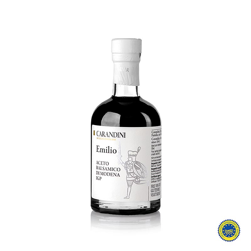 Carandini Aceto Balsamico di Modena g.g.A, Emilio Riserva Speciale Silver, 2 J 250 ml