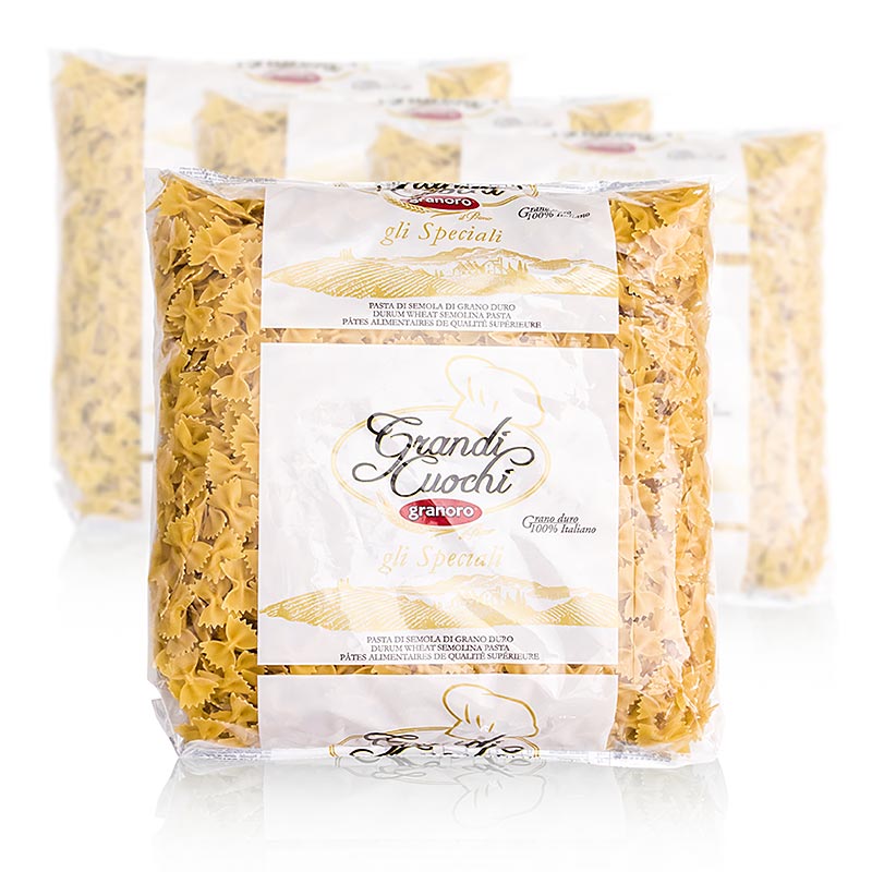 Granoro Farfalle Schmetterlingsnudeln, No.198, 12 kg, 4 x 3000g