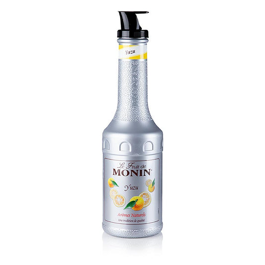 Monin Fruchtpüreemix Yuzu Flasche mit Ausgießer, 1 l
