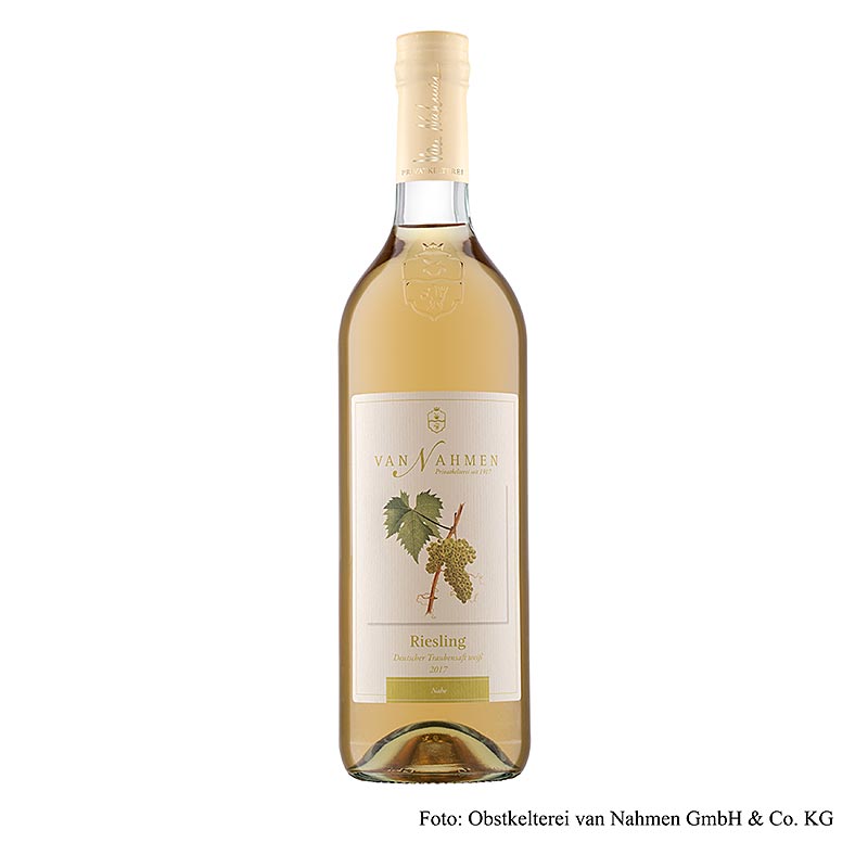 van Nahmen - Riesling Traubensaft, 100% Direktsaft, BIO, 750 ml