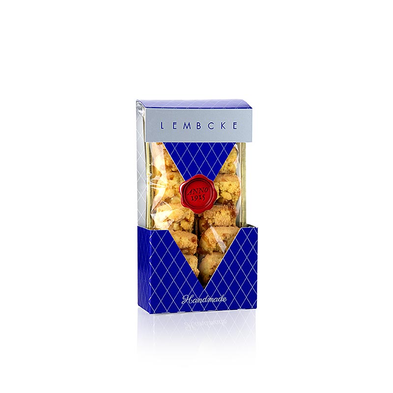 Teegebäck Äpple Krümli, Butterstreuselkeks mit Apfel, Lembcke, 100 g