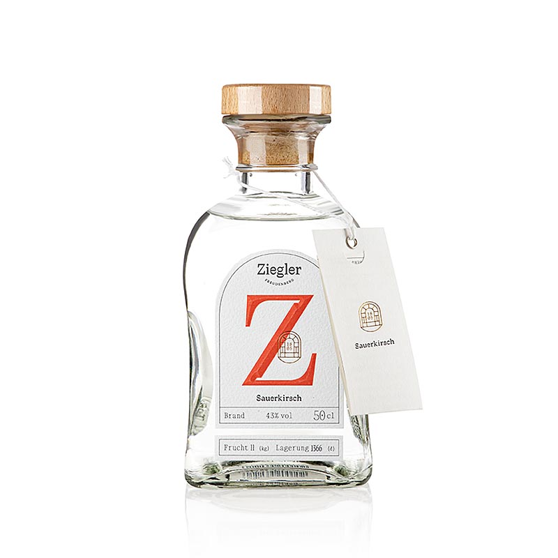 Sauerkirschbrand - Edelbrand, 43% vol., Ziegler, 500 ml