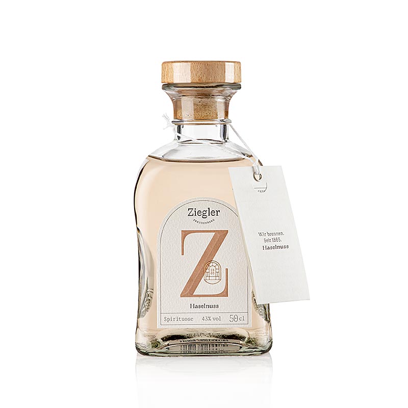 Haselnussgeist, Edelbrand, 43% vol., Ziegler, 500 ml