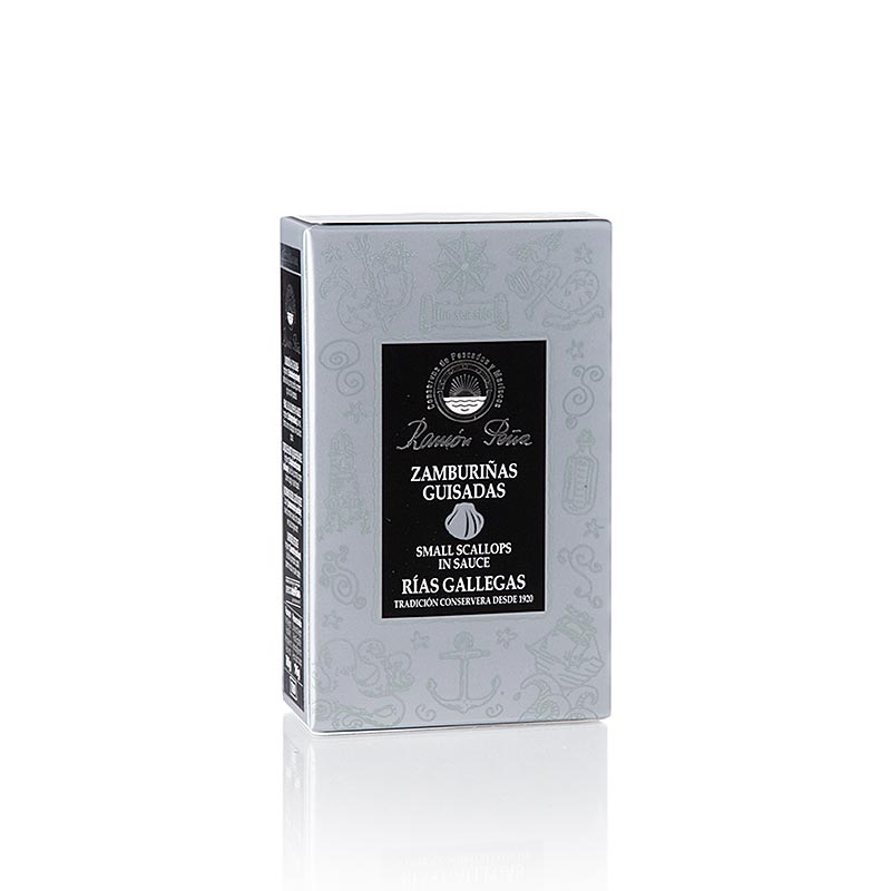 Zamburinas - kleine Jakobsmuscheln, pikant, RAMON PEÑA SILVER, 110 g