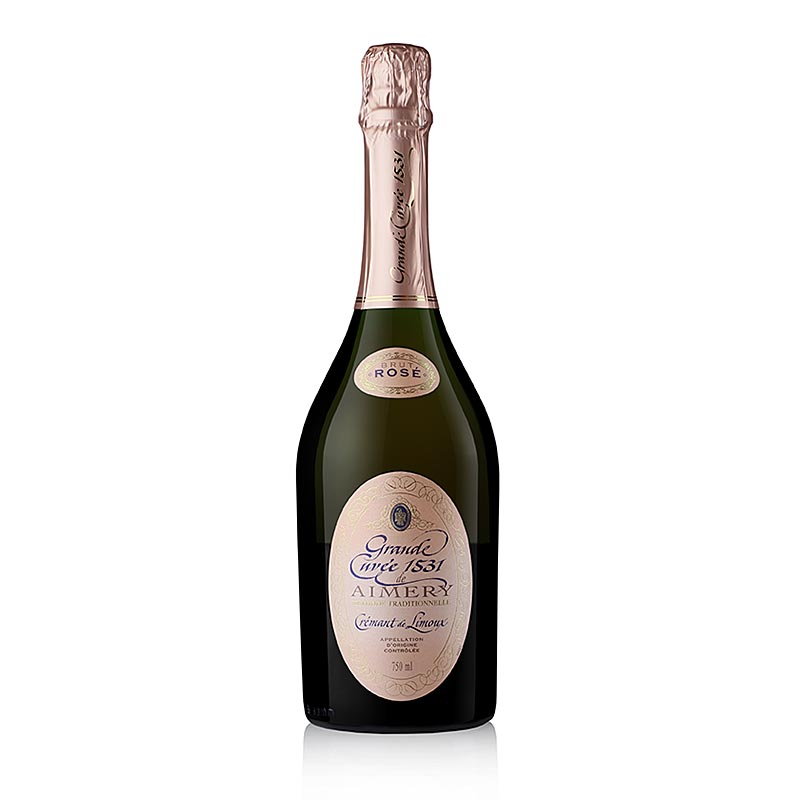 Sieur d´Arques Grande Cuvée 1531, ROSÉ, Cremant de Limoux, brut, 12,5 % vol., 750 ml