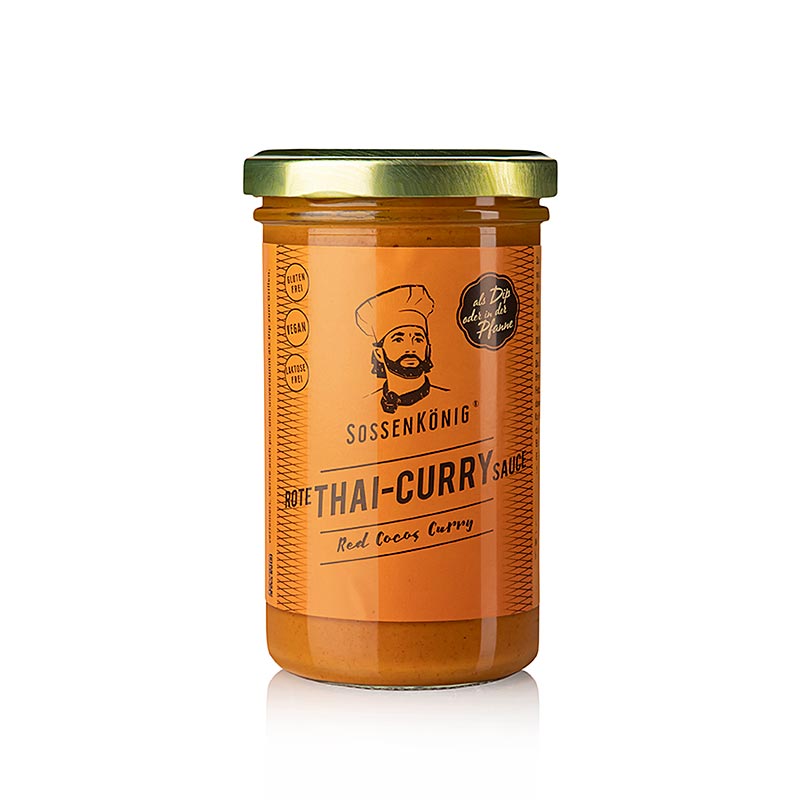 Sossenkönig - Red Thai Curry, küchenfertige Sauce, 250 ml