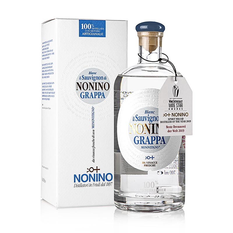 Grappa Monovitigno Il Sauvignon Blanc, Rebsortengrappa, 41% vol., Nonino, 700 ml