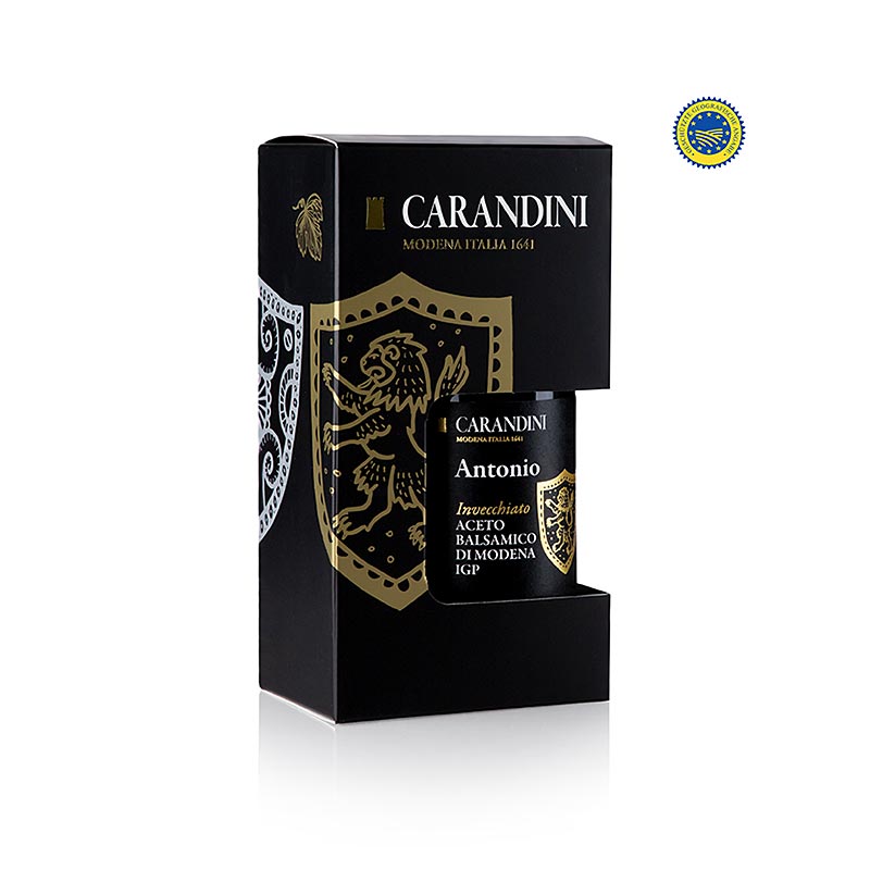 Carandini Aceto Balsamico Modena g.g.A., Antonio, invecchiato (Präsentkarton), 250 ml