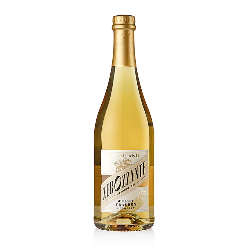 Raumland Zerozzante - Cuvée No. 1 Weißer Trauben Secco, alkoholfrei, 750 ml