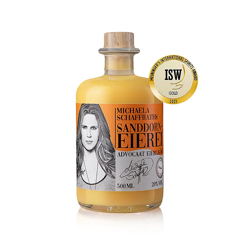 Michaela Schaffrath Sanddorn Eierei Eierlikör, 20 % vol., 500 ml