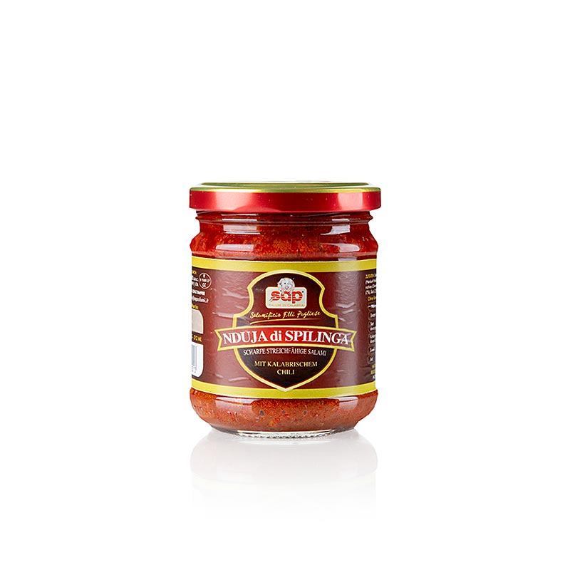 Nduja di Spilinga, streichfähige, pikante Salami, 180 g