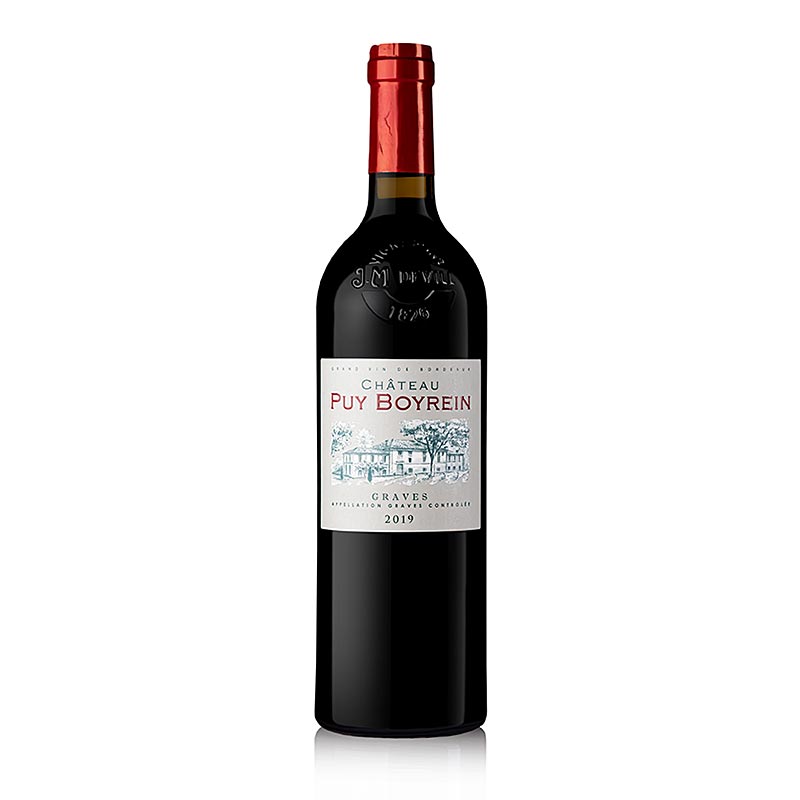 Château Puy Boyrein 2019 Rotwein trocken Graves Bordeaux 0,75 l, 750 ml