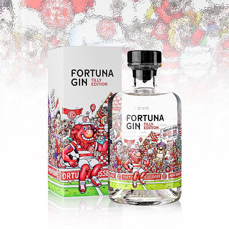 Rhein Gin "Fortuna Edition Jacques Tilly", 42 % vol., Düsseldorf, 500 ml