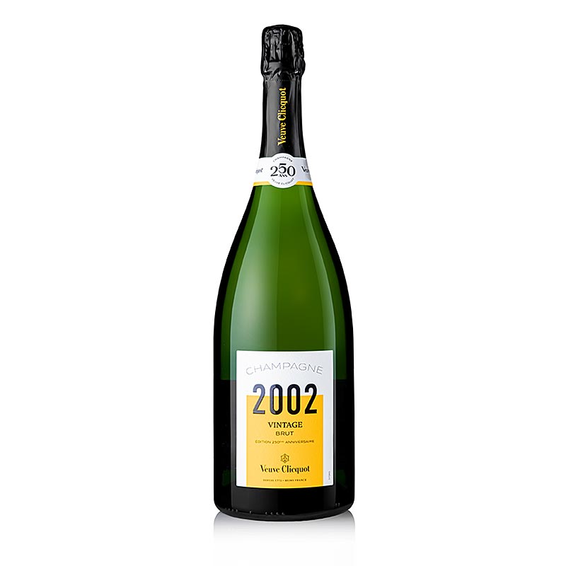 Champagner Veuve Clicquot 2002er Vintage WEISS brut, 12 % vol., Magnum, 1,5 l