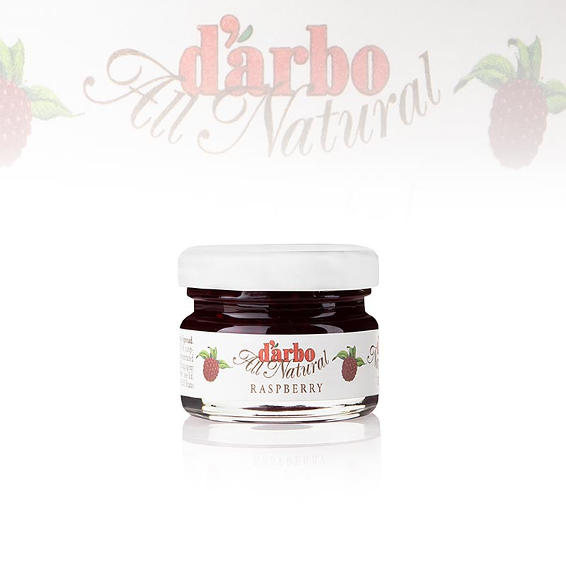darbo - Himbeer Konfitüre Extra, Portionsgläser, 1,68 kg, 60 x 28 g