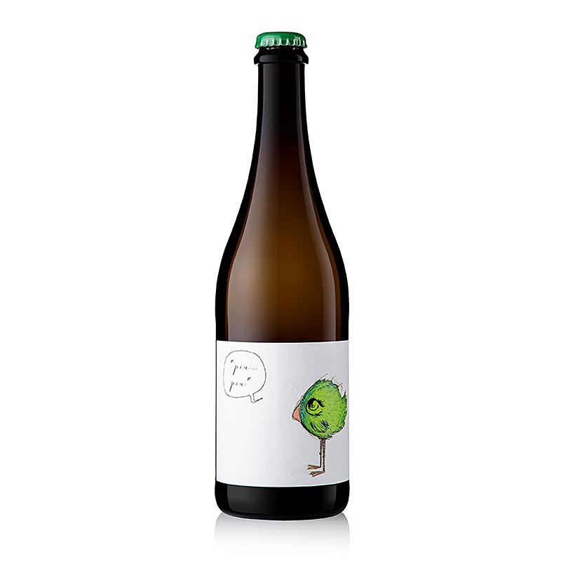 "Piu Piu" Pet Nat, weißer Perlwein, trocken, 11 % vol., Fio Wein, 750 ml