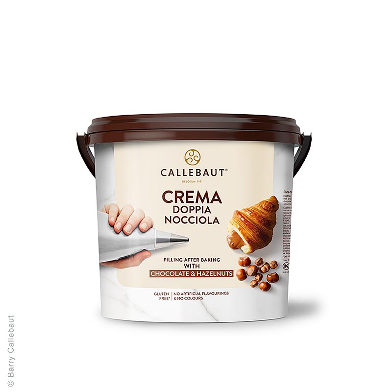 Crema - Doppia Nocciola, geröstete Haselnuss, Callebaut (FNN?S1835?651), 5 kg