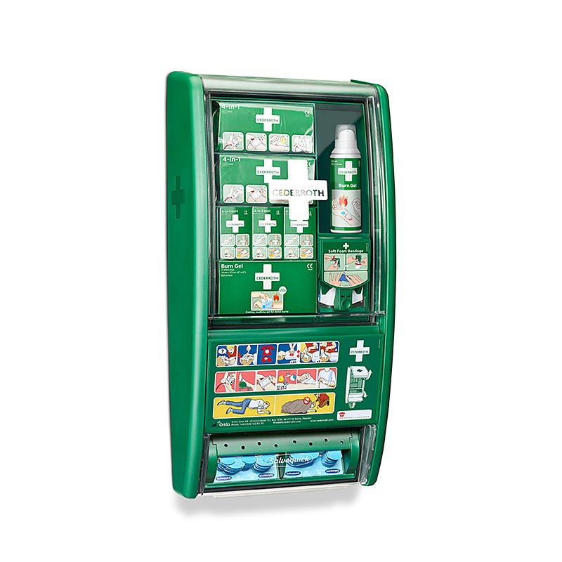 First Aid & Burn Station, Verbandskasten (51011003), Cederroth, 1 St