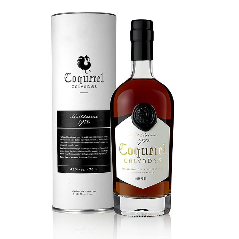 Domaine du Coquerel Calvados ACC 1972, 42 % vol., Frankreich, 700 ml