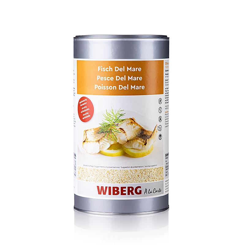 Wiberg "Fisch Del Mare" Würzmischung mit Meersalz, 1 kg