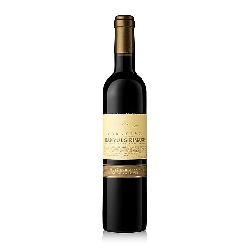 2021er Cornet & Cie Banyuls Rimage, süß, 16,5% vol., Abbe Rous, 500 ml