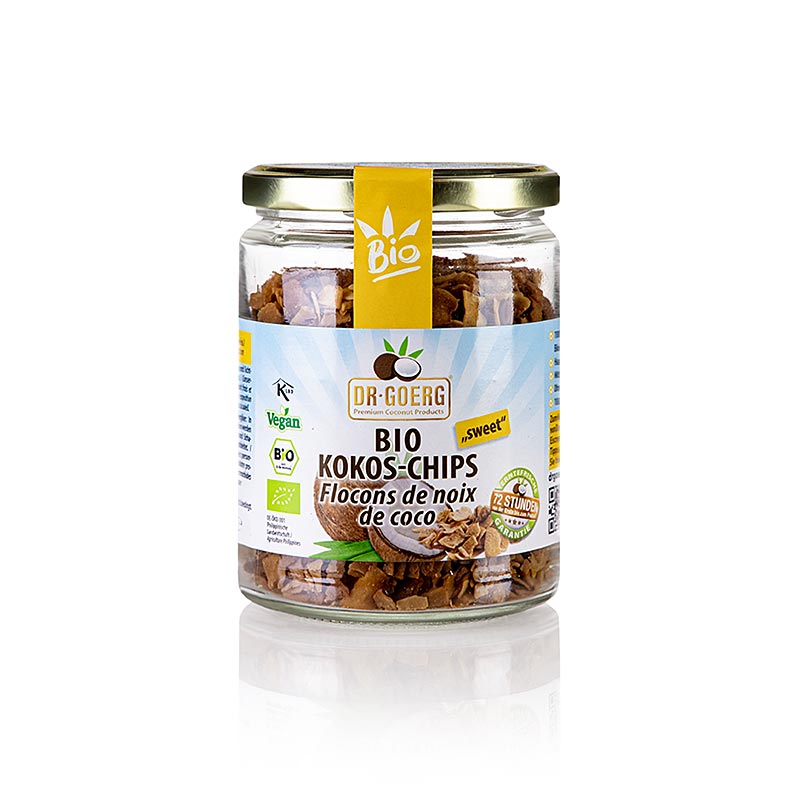 Dr.Goerg Kokoschips, geröstet, gesüsst, BIO, 160 g
