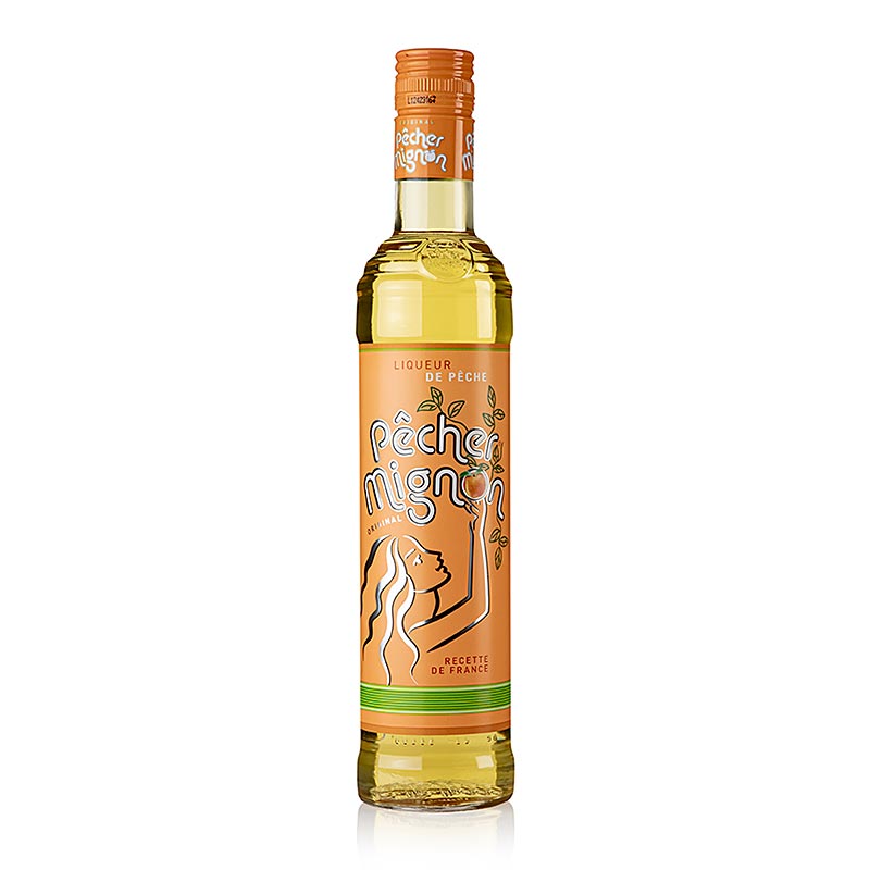 Pecher Mignon - Pfirsich Likör, 15% vol., 500 ml