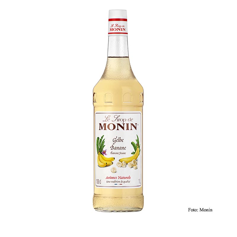 Monin Gelbe Banane Sirup, 1 L