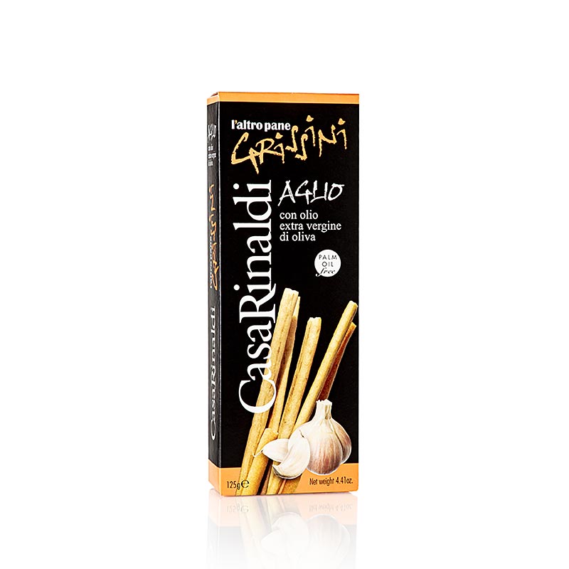 Grissini Knabbergebäck mit Knoblauch, 125 g, Casa Rinaldi, 125 g