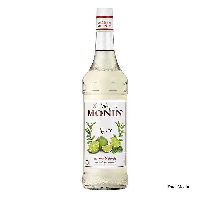 Monin Limetten Sirup aus grünen Limetten 1:8, 1 l