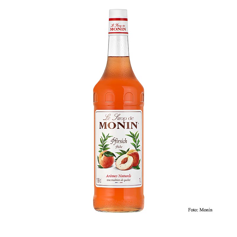 Monin Pfirsich Sirup 1:8, 1 l
