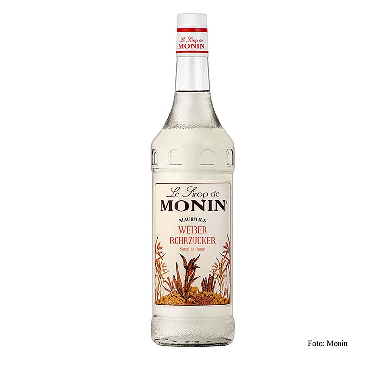 Monin Rohrzucker, weiß, Sirup 1:8, 1 l