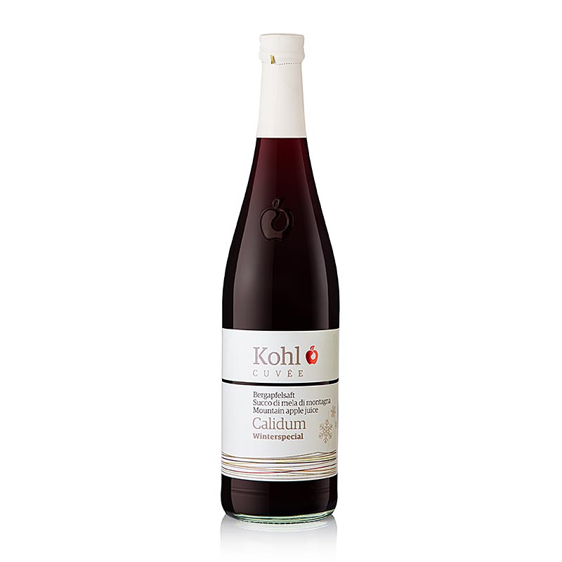 Kohl CUVÉE Winterpunsch Calidum Bergapfelsaft + Holunderbeere + Gewürze, 750 ml