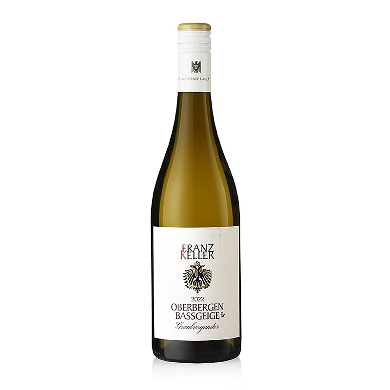 2022er "Oberbergener Bassgeige" Grauburgunder, trocken, 13 % vol., Franz Keller, 750 ml