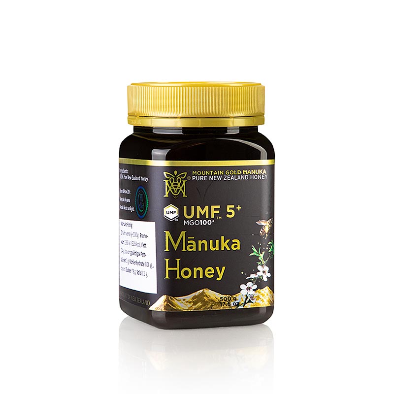 Manukahonig UMF zertifiziert, 5+, MGM, 500 g