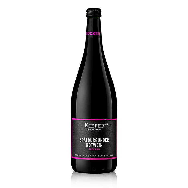 2022er Spätburgunder, trocken, 13 % vol., Kiefer, 1 l