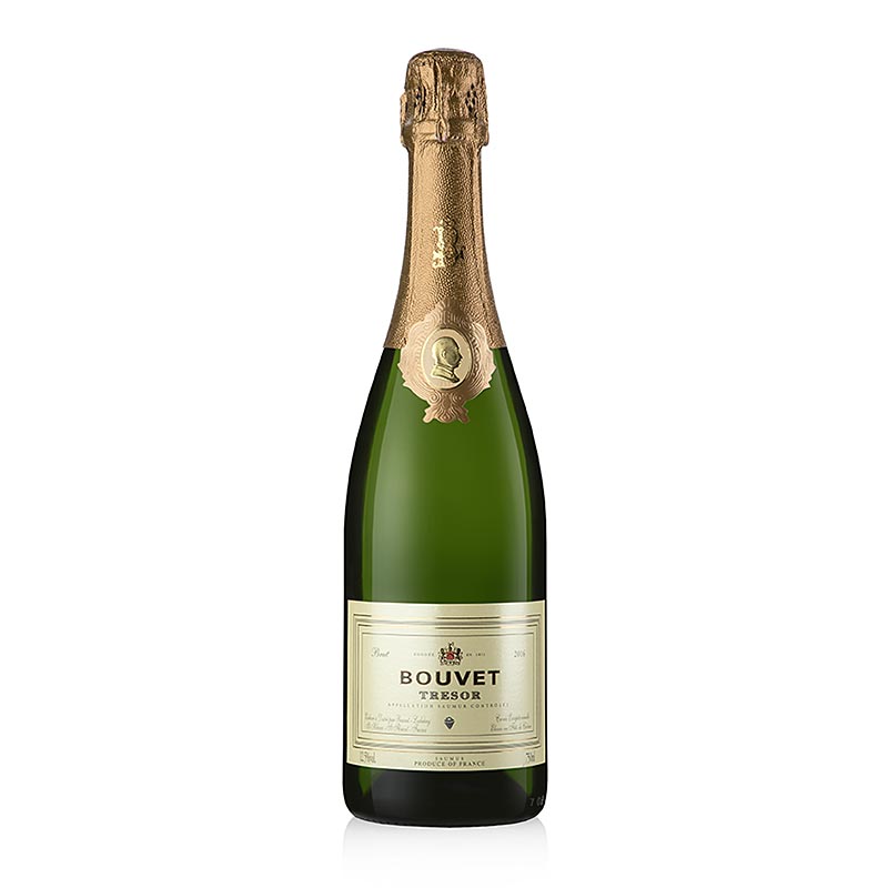 2020er Tresor Blanc Saumur Cremant de Loire, brut, 12,5 % vol., Bouvet, 750 ml