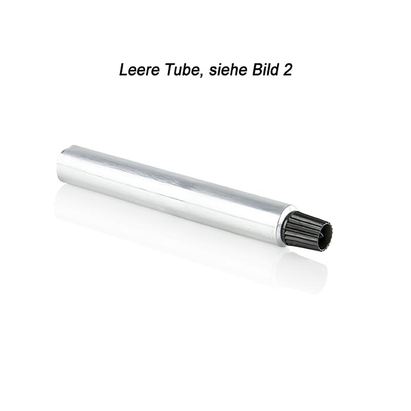 Tube zum Befüllen, silber, 15 ml, ohne Inhalt, 100 % Chef, 10 St