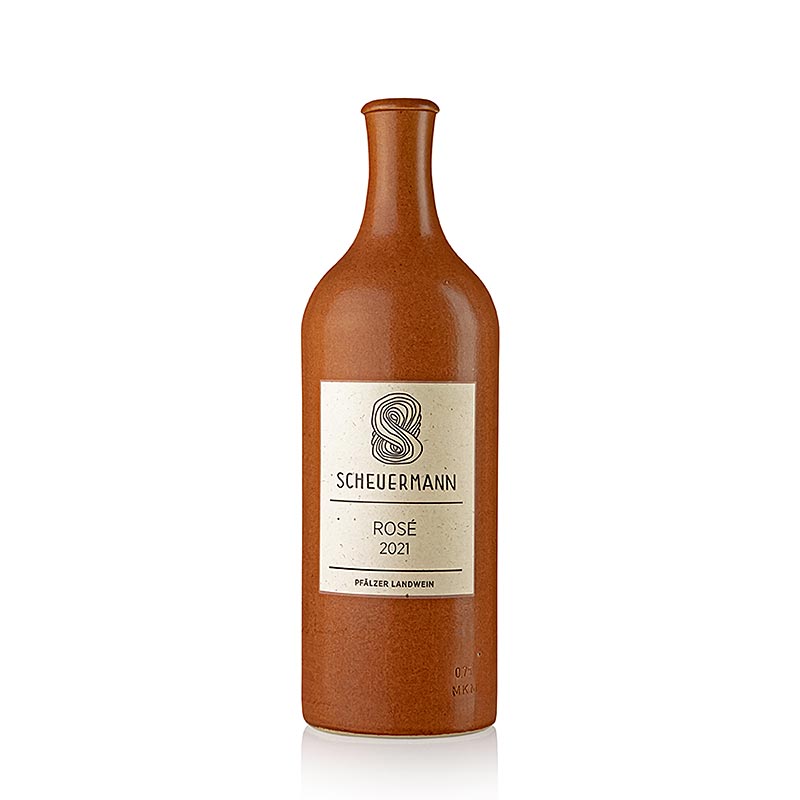 2021er Landwein Rosé , trocken, 12 % vol., Scheuermann, BIO, 750 ml