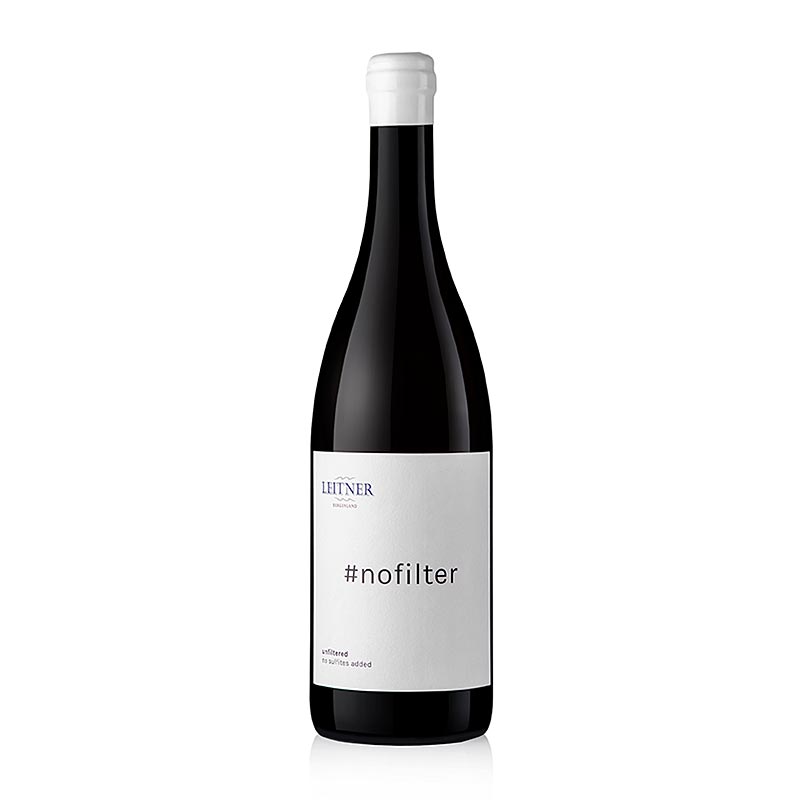 2022er "No Filter" Syrah, trocken, 13 % vol., Leitner, BIO, 750 ml