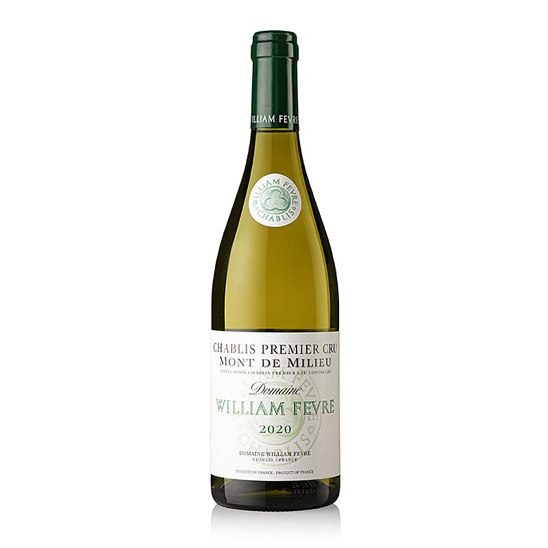 2020er Chablis 1. Cru Mont de Milieu, trocken, 12,5 % vol., William Fevre, 750 ml
