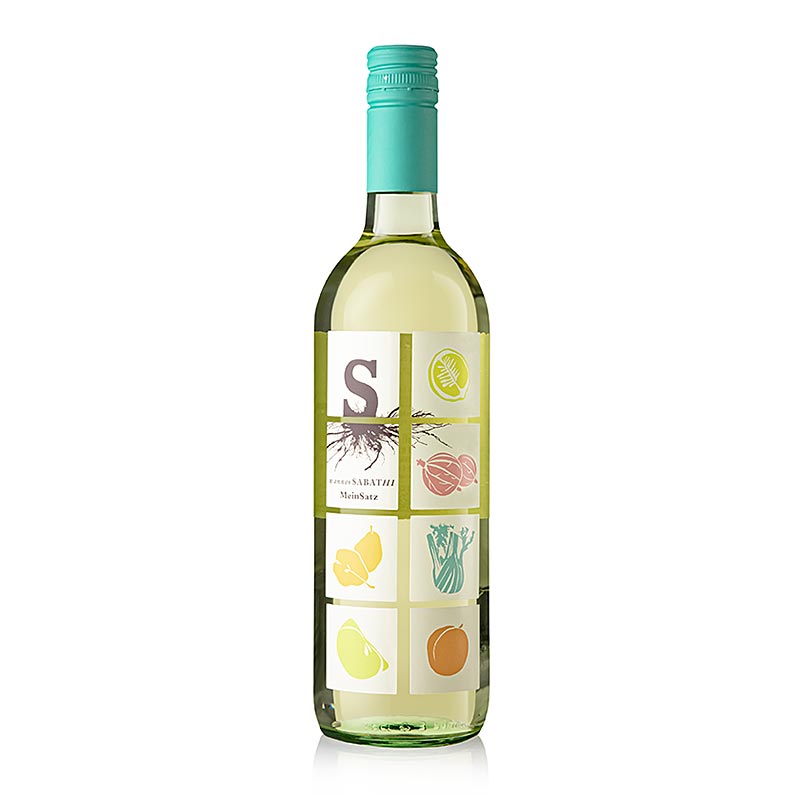 2023er "Mein Satz" Weißweincuvée, trocken, 11,5 % vol., Hannes Sabathi, 750 ml