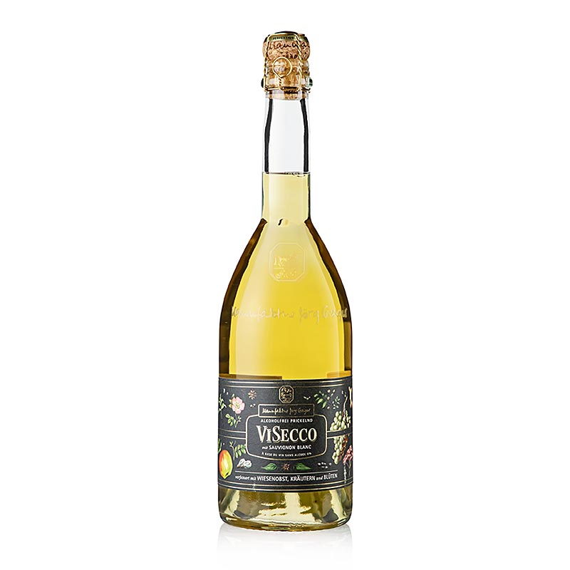 Jörg Geiger Visecco Sauvignon Blanc (Obst, Kräuter, Blüten) alkoholfrei 0,75 L, 750 ml